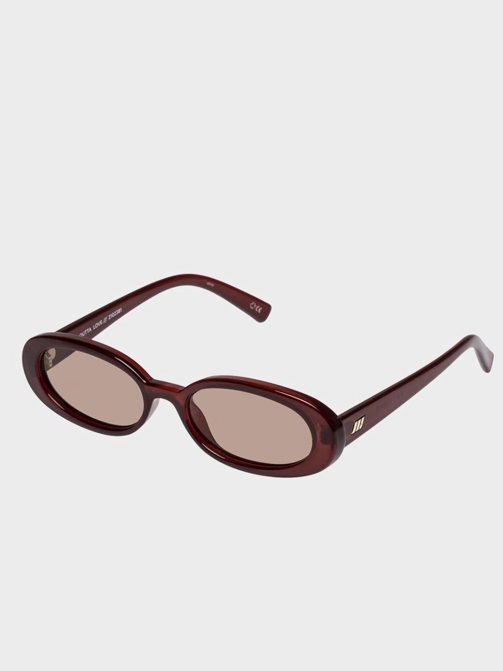Le Specs Outta Love Sunglasses in Sangria color-NWT